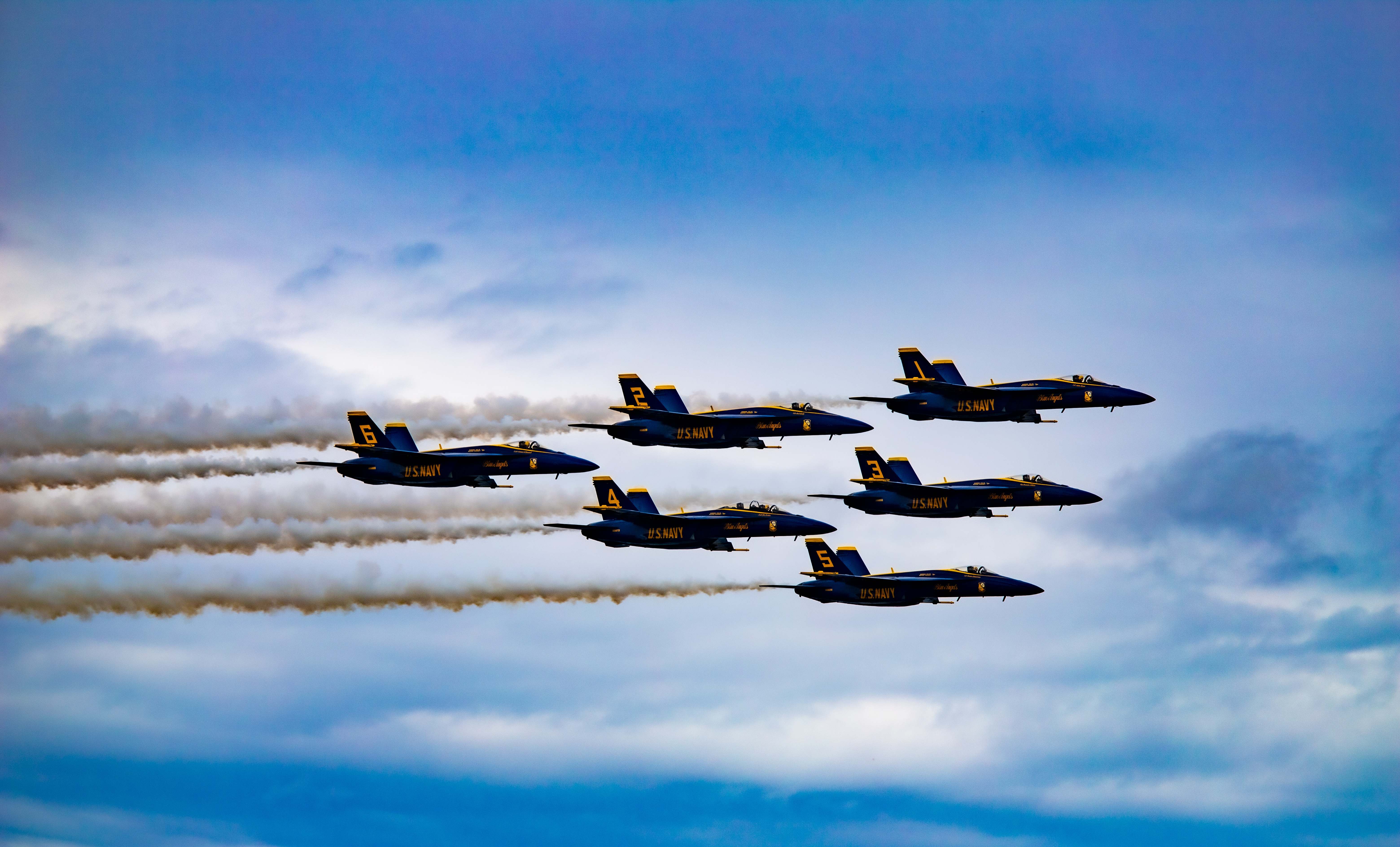 Blue Angels flight demonstration
