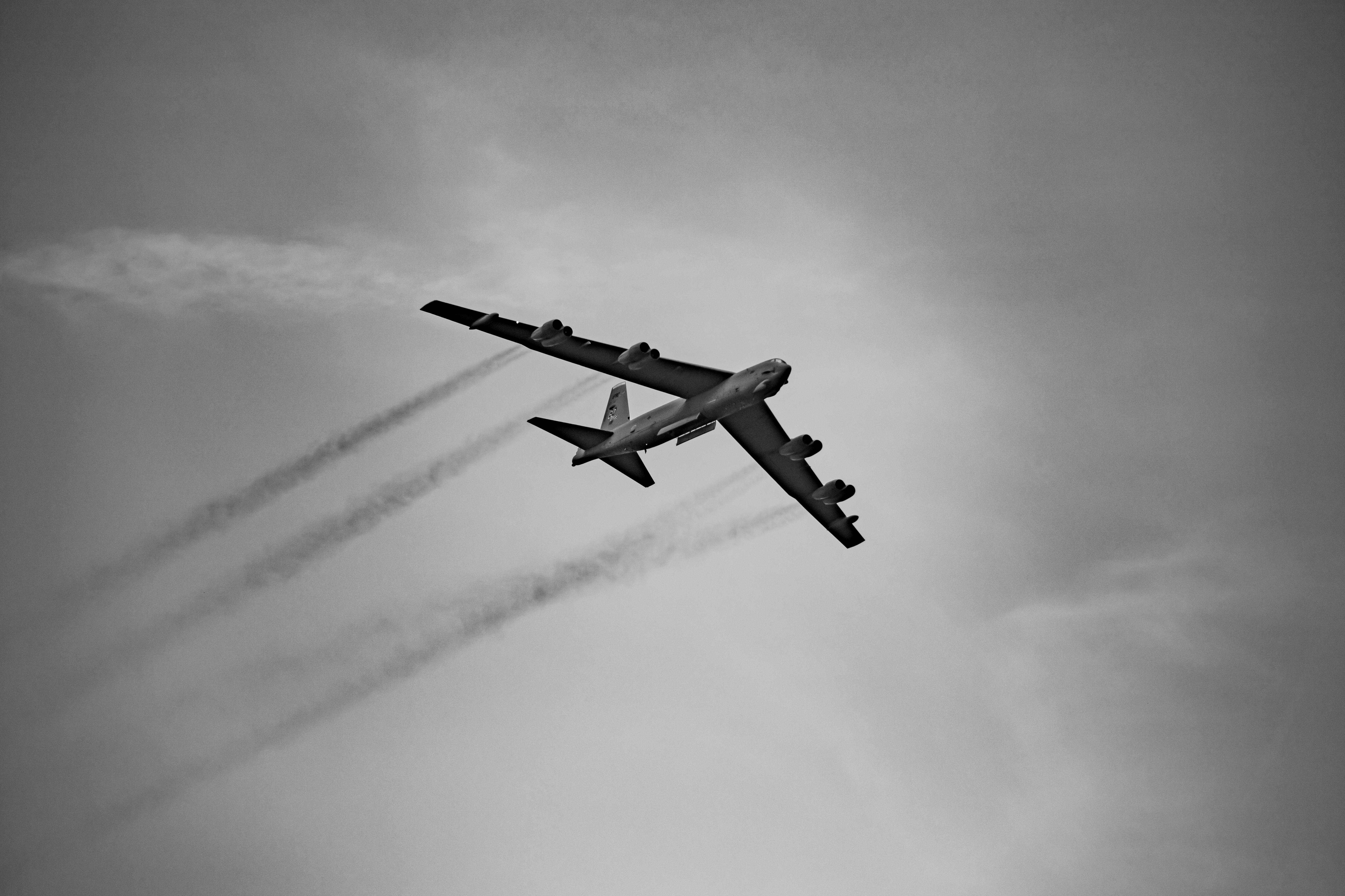 B-52 Bomber Flyover