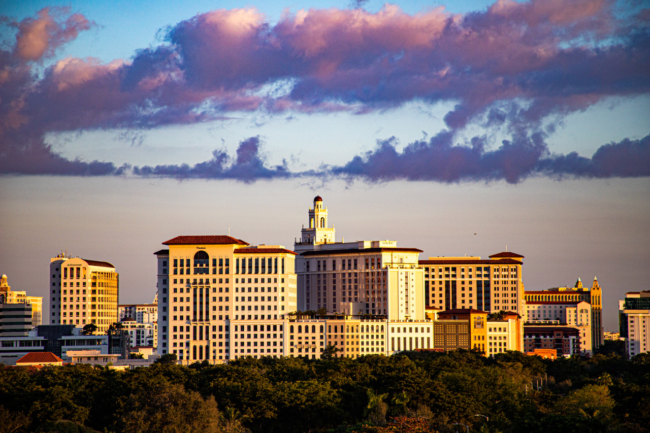 Coral Gables Sunset