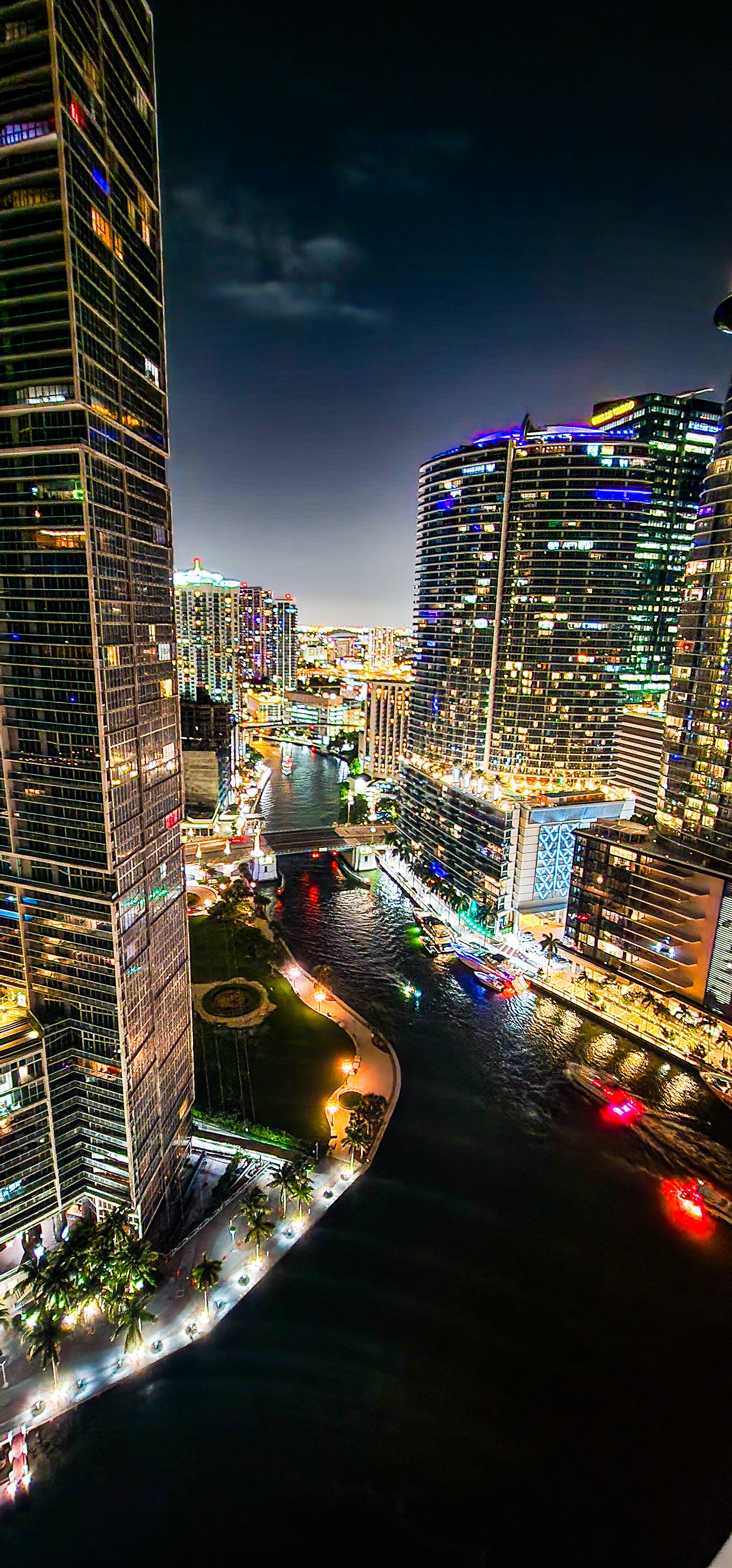 Brickell River Night